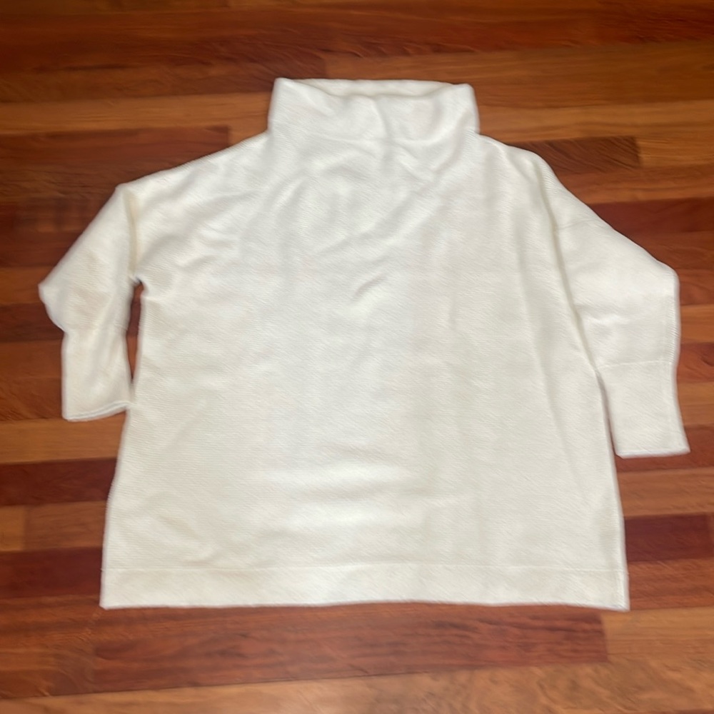 Free People Ottoman slouchy tunic, ecru, small